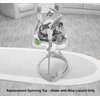 Replacement Part for Rainforest Jumperoo - Fisher-Price Rainforest Jumperoo Baby Bouncer K6070 ~ Replacement Spinning Toy ~ Green with Blue Lizzard