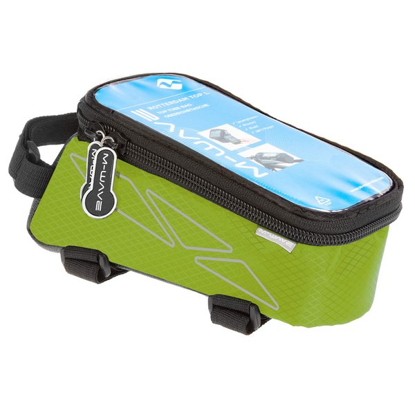 M-Wave Bicycle Cycling Top Tube Bag, Green