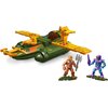 Mega Construx Heroes Wind Raider Attack Micro Action Figure Building Set