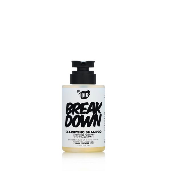 The Doux BREAKDOWN Clarifying Shampoo - Effective Clarifying Shampoo for Build Up with Vitamin E and Rosemary