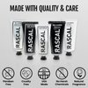 Rascal World Traveler Toiletry Set - Premium Men's Grooming & Travel Size Toiletries, Travel Toiletry Kit, TSA-Approved, Includes Face Cleanser, Scrub, Moisturizer, Shampoo, Conditioner - 1.7 Oz Each