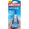 Loctite Gel Control No-Drip Super Glue, 0.14 Oz, Clear