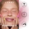 Lamel Hydrating Lip Oil LET`S GLAZE - Hydrating Lip Gloss Flavoring Oil - Fat Oil Lip Gloss - Hydrating Lip Oil Treatment - Plumping Lip Oil Gloss - Clear Lip Gloss - №404 Chocolate Cookies