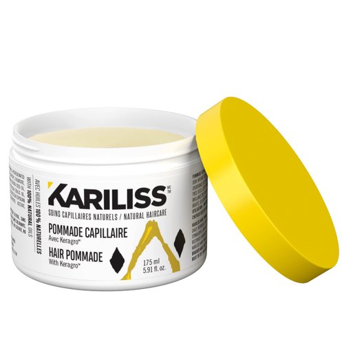 Kariliss Hair Pomade, Intensive Daily Treatment, Enriched with Shea Butter, Growth Stimulator, Nourishing, Hydrating, Strengthening for Dry Hair.
