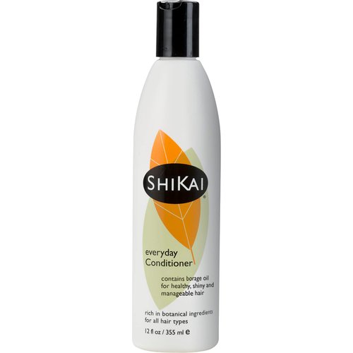 ShiKai Everyday Hydrating Conditioner (Unscented, 12oz) | With Borage & Jojoba Oil | Promotes Healthy Scalp | Nourish & Shine | Vegan
