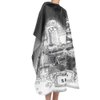 Hairdresser Cape Waterproof, Salon Hair Cutting Gown Barber Cape Cloth for Hair Cutting and Styling