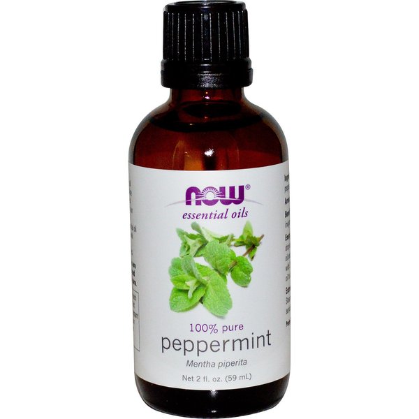 NOW Foods Essential Oils Peppermint, 2 fl oz (Pack of 2)