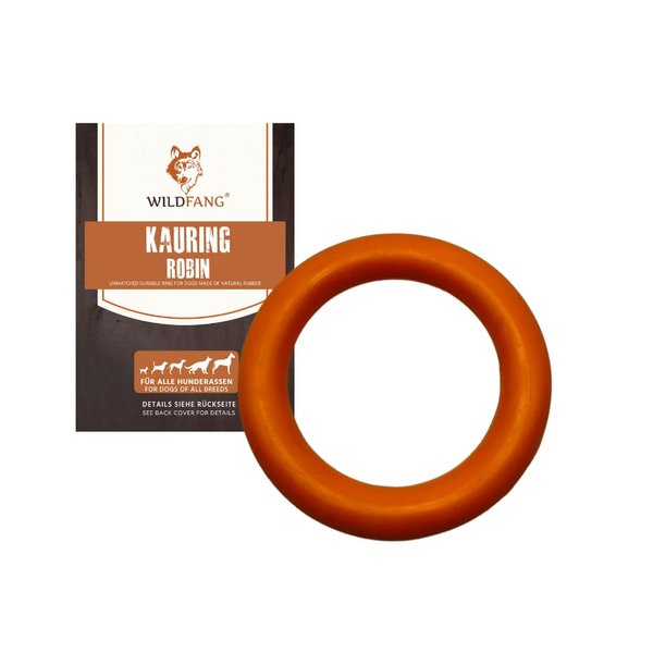 Wildfang® Chewing Toy Robin for Dogs - 100% Natural Rubber