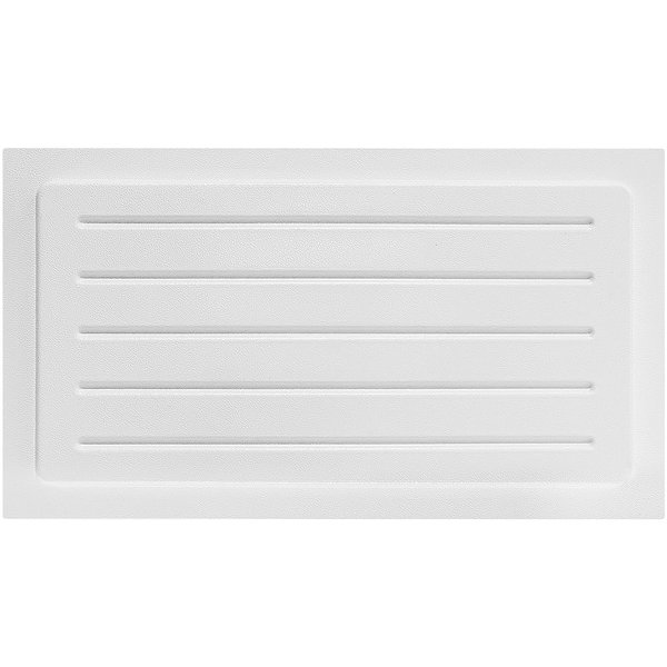 Crawl Space Vent Cover - Outward Mounted Design and Durable ABS Construction - Enhance The Aesthetics of Your Home's Crawl Space (10" H x 18" W, White)
