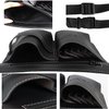 Hair Salon Scissor Storage Waist Bag for HairstylistScissor Pouch for Stylist Tool Belt, Barber Leather Waist Pouch, Professional Hairdressing Tools Storage Holster with Waist Belt (Black)