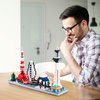 KLMEi Architecture Sets Micro Mini Blocks Japan Tokyo Skylines Building Kit Famous Landmark Collection Model Set for Adults 1880 Pieces