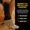 CopperJoint Arch Support for Plantar Fasciitis Relief - Ankle Compression Sleeve for Foot Pain Relief and Achilles Tendon Support - Breathable Copper Infused Nylon (Small)