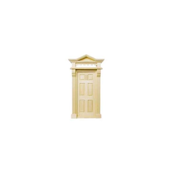 Dollhouse Miniature 1/2" Scale Victorian Door