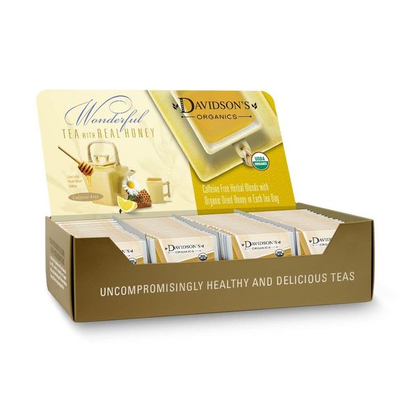 Davidson's Organics, Bing Cherry with Almond, 100-count Individually Wrapped Tea Bags