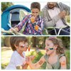 Wxiben Camping Temporary Tattoos Kids - 200+ Camping Birthday Party Supplies Decorations Favors Camp Party Tattoo Stickers Gift Class School Reward Classroom School Prizes for Kids Girls Boys