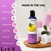Lick Pineapple Flavored Massage Oil - Edible Body Oil Infused with Vitamin E, Sweet Almond Oil, Coconut Oil - Skin & Body Safe, Non-Sticky Feel, Vegan - Portable Travel-Ready Bottle 4 oz