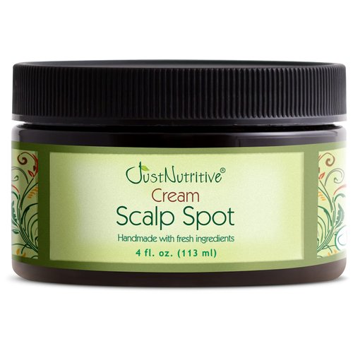 Bald Spot Treatment | Scalp Spot Cream | Hair Loss Treatment For Receding Hair | Hair Growth Cream For Men and Women | Just Nutritive | 4 Oz