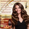 Batana Oil for Hair Growth,Organic Raw Batana Oil Hair Mask & Ginger Hair Growth Oil,Hair Oil Hair Treatment for Frizzy Damaged Hair,For Thicker-Strong Hair,Nourishes Scalp,Repair Dry Damaged Hair