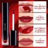 YBUETE Peel Off Lip Liner Stain, Peel Off Lip Stain with Matte Finish, Peel Off Mask Tint, Waterproof, Long Lasting, Transfer Proof Red Lip Tint, Highly Pigmented Color