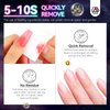 SAVILAND Glows in the Dark Nail Polish Set: 12 Colors Luminous Neon Vegan Nail Polish Kit with Base-Top Coat, Glow Effect Regular Nail Polish Quick Dry for Finger Toe Salon Home DIY Nail Art Beginner