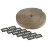 Design Engineering 10579 Titanium Protect-A-Wire 4-Cylinder Sleeving Kit - Cover and Protect Spark Plug Wires