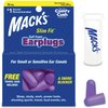 Mack's Slim Fit Soft Foam Earplugs, 10 Pair - Small Ear Plugs for Sleeping, Snoring, Traveling, Concerts, Shooting Sports & Power Tools | Made in USA