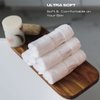 Marmaris Co. Face Wash Cloth, Luxury, Soft Bamboo Wash Cloths for Showering, Washcloths 6 Pack, Face Towels 12x12 Facial Towels, Wash Cloths for Your Face