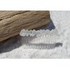 Frosted White Sea Glass Hair Comb