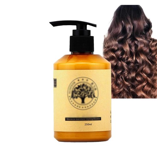 Regpem Moroccan Volume Moisturizing Elasticity Conditioner for Dry Damaged Curly Hair, 8.5 fl oz (250ml), Long-lasting Styling, Deep Conditioning Hair Mask, Frizz Control, Suitable for All Hair Types