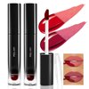 DAGEDA 2 Colors Peel Off Lip Liner Stain Set, Tattoo Color Lip Tint Stain, Long Lasting and Waterproof Lip Stain Peel off Lip Makeup,Peel Off Lip Liner with Natural Matte Finish (03+05)