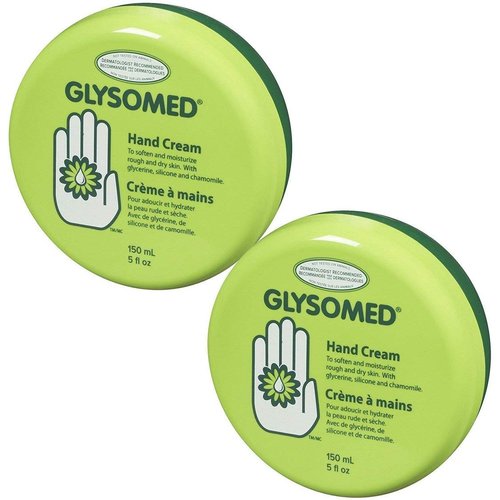 Glysomed Hand Cream Jars 2 Count, Total 10 Fl. Oz (2 x 5 Fl. Oz)