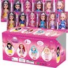 Liberty Imports 12 Pack Miniature Royal Princess Toddler Dolls with Dresses, Girls Fashion Party Favor Imaginative Pretend Play Pocket Playset Collection (4.5-Inches)