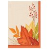 Amscan Fall Foliage Fall Beverage Napkins, Multicolor, 6/Pack (502453)
