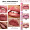 Lip Plumping Glow Oil Two-tone Long Lasting Moisturizing Shiny Non-Sticky Lip Gloss, Hydrating Lip Oil Lip Drip, High Shine Glossy Shimmer Glitter Lipstick Plumper Fresh Mirror Lip Glaze Makeup(04)
