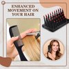 SiliFine 24 Pcs Hair Brush Combs Set in Bulk for Homeless Individually Wrapped Curly Thick Long Smoothing Hair Brush Detangling Hairbrush for Women Kids Hotel Homeless Nursing Charity