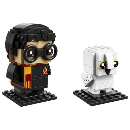 LEGO BrickHeadz 180 Piece Harry Potter & Hedwig Building Kit, Multicolor
