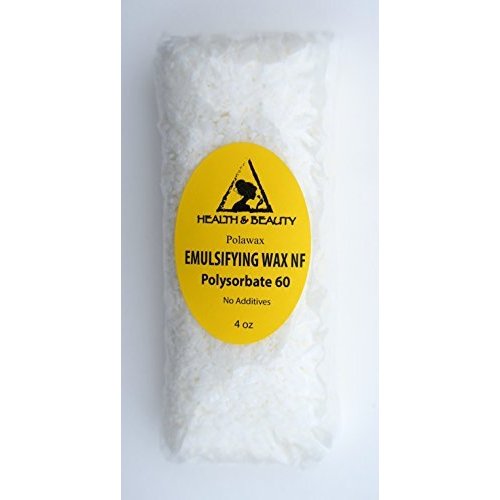 Emulsifying Wax NF Polysorbat​e 60 Natural Polawax Non-GMO Premium Quality 100% Pure 4 oz