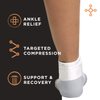 Tommie Copper - Women's Performance Compression Ankle Socks - White - 4-6.5