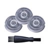 SW-S7105 Replacement Shaver Head Blades Compatible with SW-S7105 Waterproof Electric Razor Wet & Dry Rotary Shavers With Clean Brush