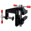 Eyech Mini Table Clamp Portable Work Bench Vise, Small Bench Vice Aluminum Miniature Jewelers Hobby Clamps Craft Repair Tool