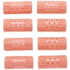 Diane Snap-On Magnetic Rollers Pack of 8 Hair Curlers for Women and Girls, Small, Diameter, Pink, D4719, 8 Count (Pack of 1)