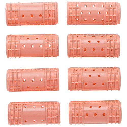 Diane Snap-On Magnetic Rollers Pack of 8 Hair Curlers for Women and Girls, Small, Diameter, Pink, D4719, 8 Count (Pack of 1)