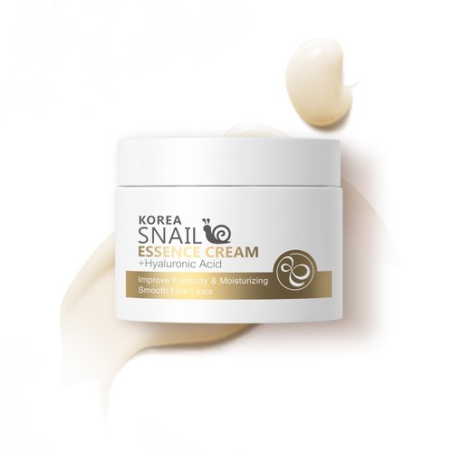 LAIKOU Snail Essence Face Cream Moisturizing Acne Scar Removal Cream Improve Skin Nourishing Collagen Essence Cream for Improve Damaged Skin