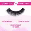 Andrea False Lashes Style 33 - Black 4 pairs