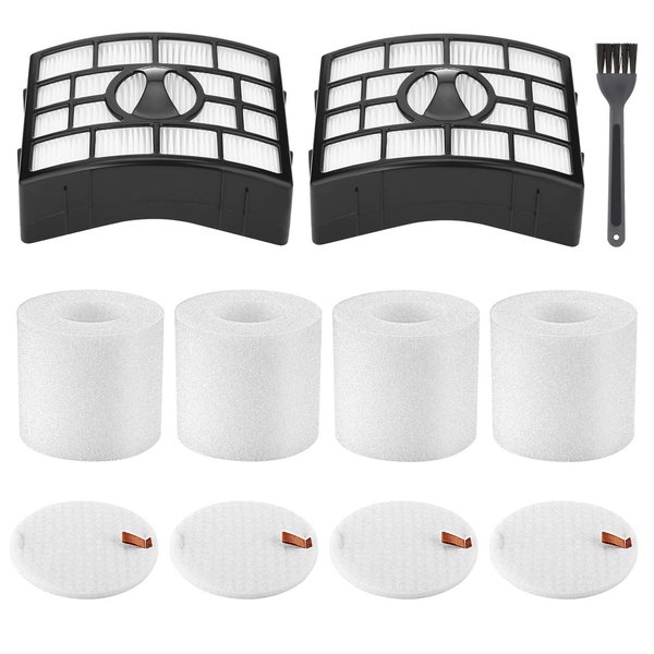 NV752 AZ1002 Replacement Filters for Shark Rotator Powered Lift-Away Vacuum NV650 NV650W NV651, NV652 NV750W NV751, NV752 NV831 NV835 AX950 AX951 AX952 ZU632 AZ1000W AZ1002 AZ1002BRN, XFF650 & XHF650