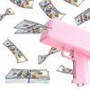 Pink Money Gun Shooter Make it Rain Gun Party Favors for Graduation Ceremony Bachelor Birthday Party Supplies Gifts for Kids Boys Girl