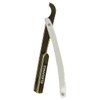 Elegance Turkish Slide Less Straight Razor Holder (White & Gold)