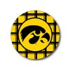 VictoryStore Coasters - University of Iowa Hawkeye Fan Coaster Set Design 3, Set of 4 Coasters