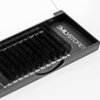 EMILYSTORES Eyelash Extensions 0.07mm Thickness D Curl Length 8mm Single Size Rapid Volume Eyelash For Lash Extensions, Easy Fan Blooming Flower Lashes, Self Fanning Lashes, (0.07,D,8mm)