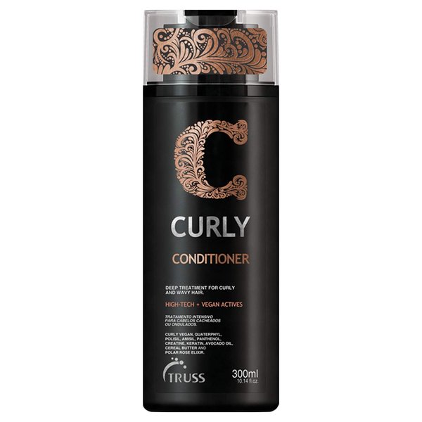 Truss Keratin Repair Conditioner, 300ml, Unisex, Intensive Repair for Damaged Curls